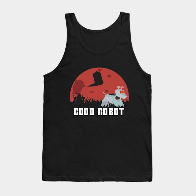 Good Robot Tank Top by GarBear Designs